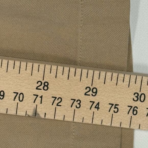 Ralph Lauren Women’s 12 Silk Cargo Pants Beige Utility Style 30" Inseam - Picture 10 of 10